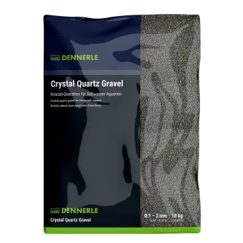 Dennerle Kristall Quarzkies, diamantschwarz 10kg