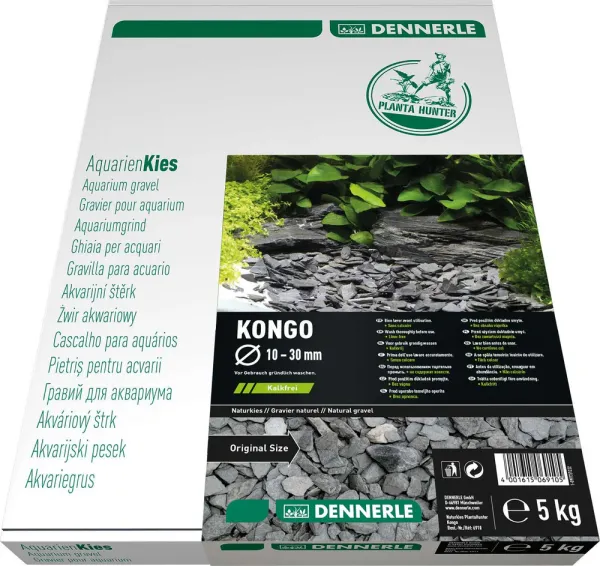 Dennerle  Naturkies Kongo 5kg 10 - 30 mm