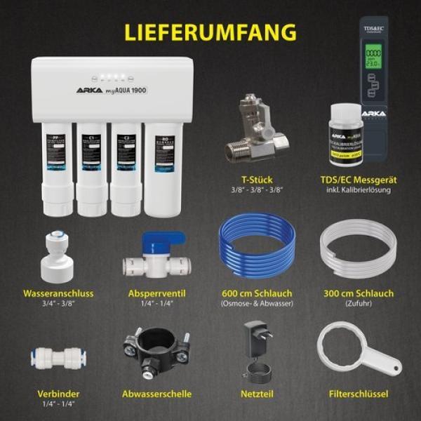 ARKA myAqua1900 Osmoseanlage