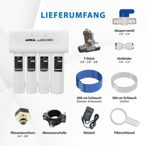 Arka myAqua3800 - Umkehrosmoseanlage