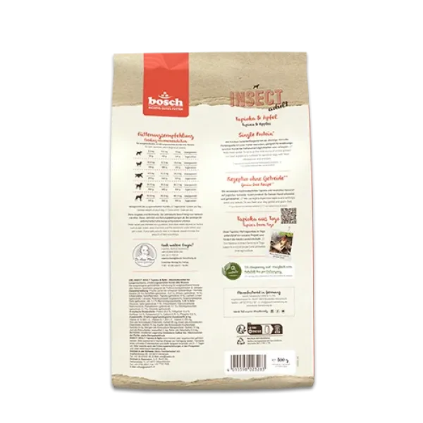 Bosch HPC Insect Adult Tapioka & Apfel 10kg